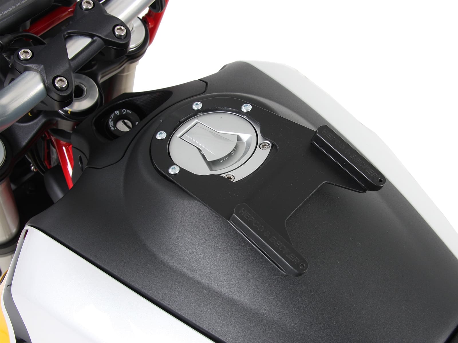 Tankring Lock-it incl. fastener for tankbag for Moto Guzzi V85 TT (2019-2023)