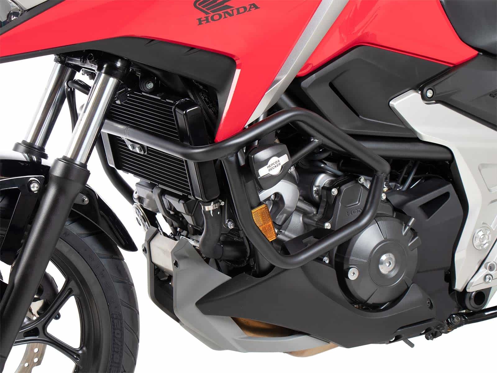 Engine protection bar black for Honda NC 750 X / DCT (2021-)