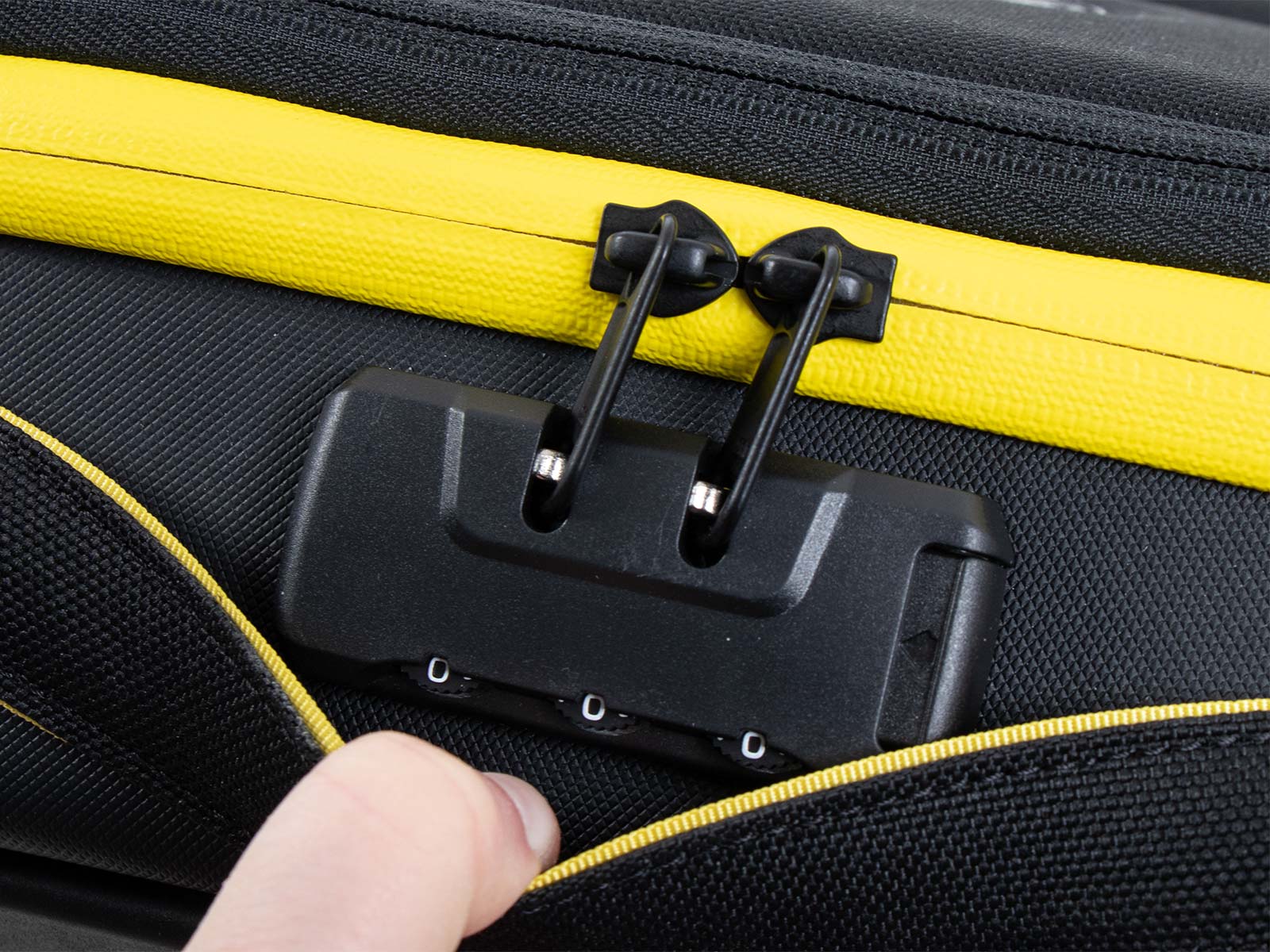Royster Neo side bag set black/yellow for Hepco&Becker C-Bow holder
