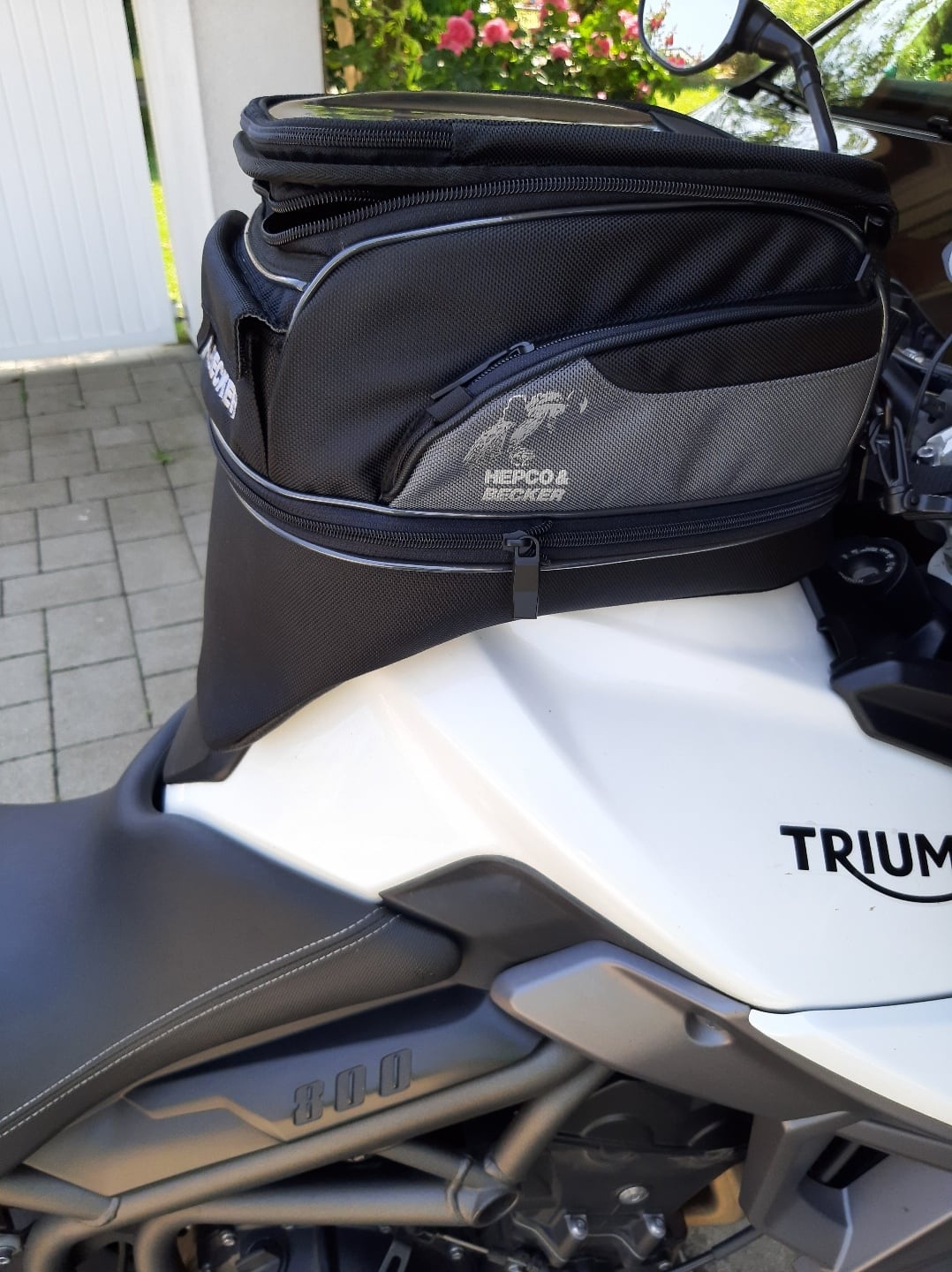 Tankring Lock-it incl. fastener for tankbag for Triumph Tiger 800 XC/XCX/XCA (2015-)