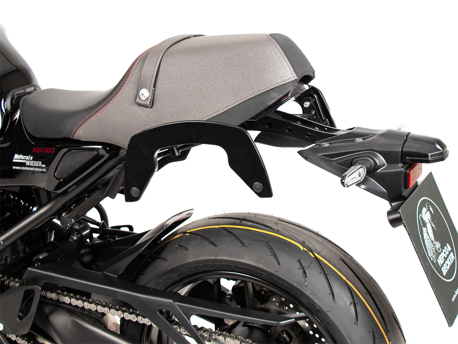 C-Bow side carrier black for Yamaha XSR 900 (2022-)