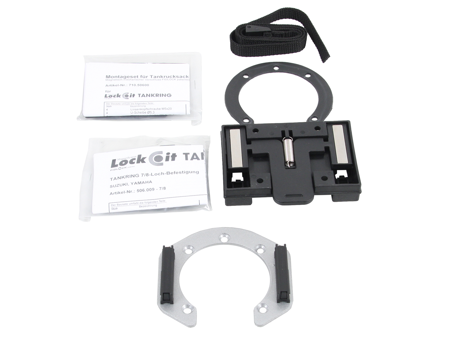 Tankring Lock-it incl. fastener for tankbag for Suzuki GS 500 (2001-2008)/GS 500 F (2001-2008)