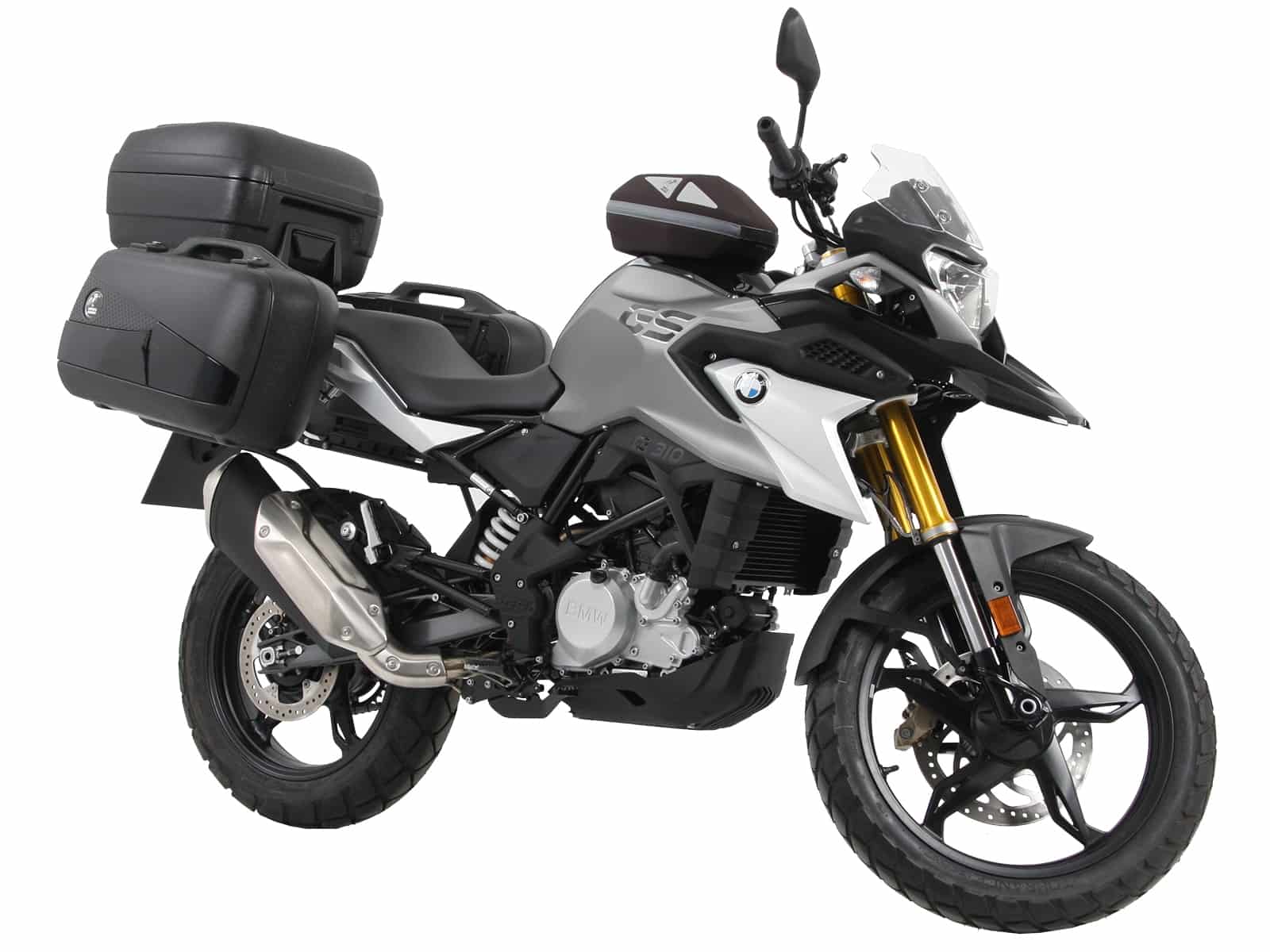 Sidecarrier permanent mounted black for BMW G310GS (2017-2019)