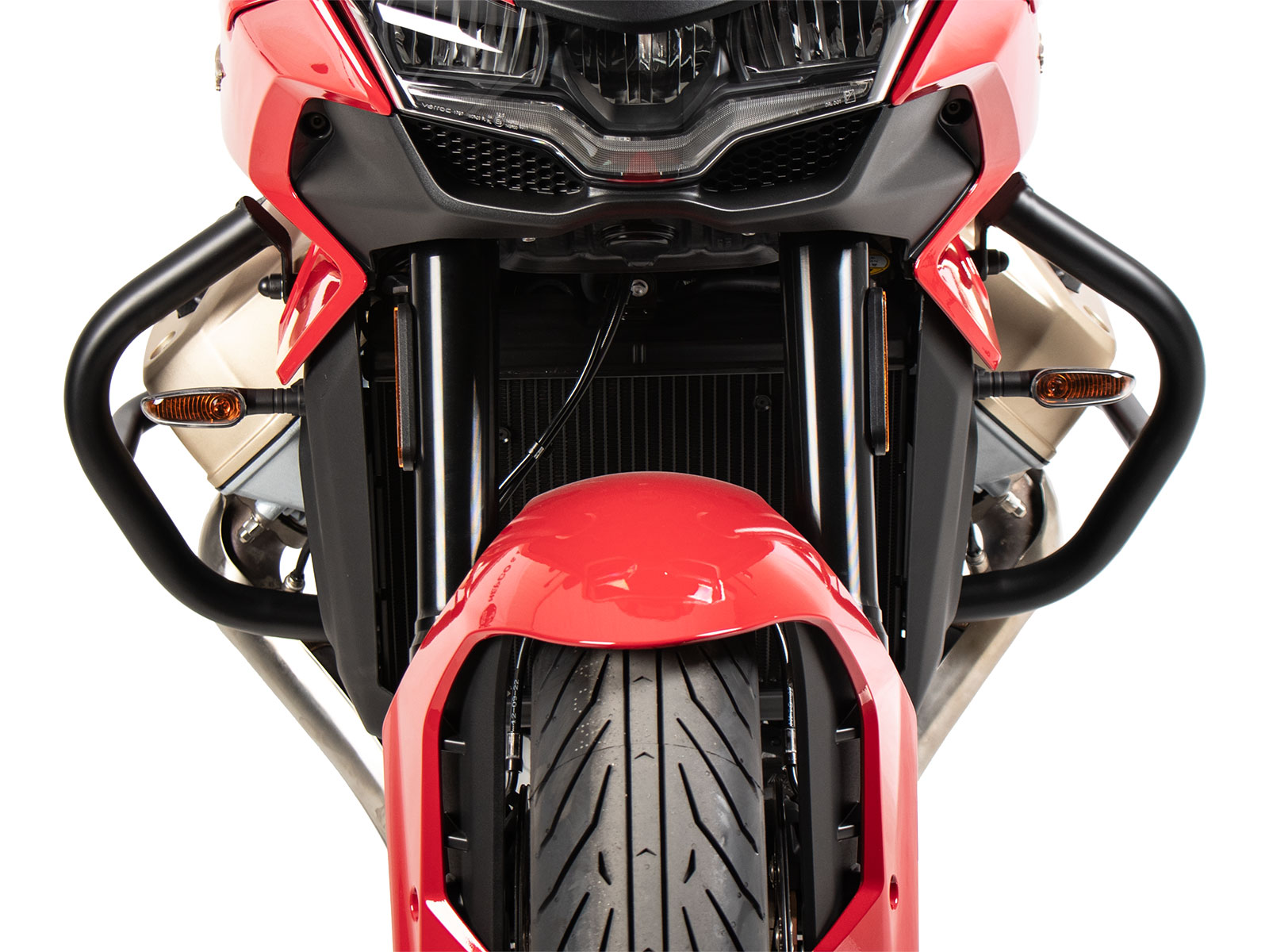 Engine protection bar black for Moto Guzzi V100 Mandello / S (2022-)