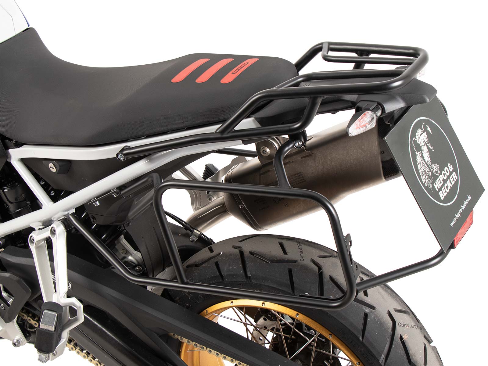 Rear carrier tube type – black for BMW F 900 GS (2024-)