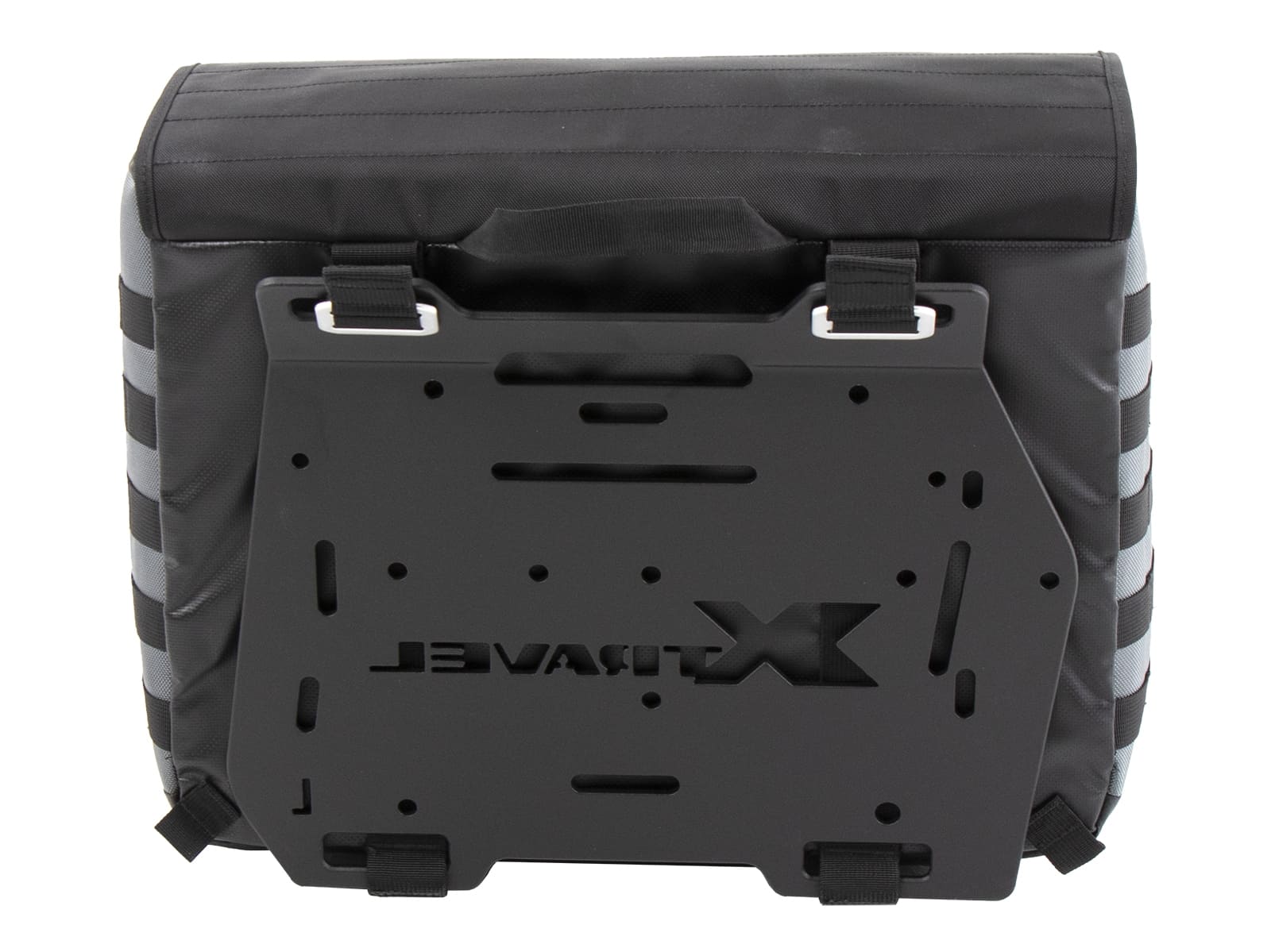 Sidebag Xtravel Basic (single bag) left side incl. 1x universal holding plate for side carrier