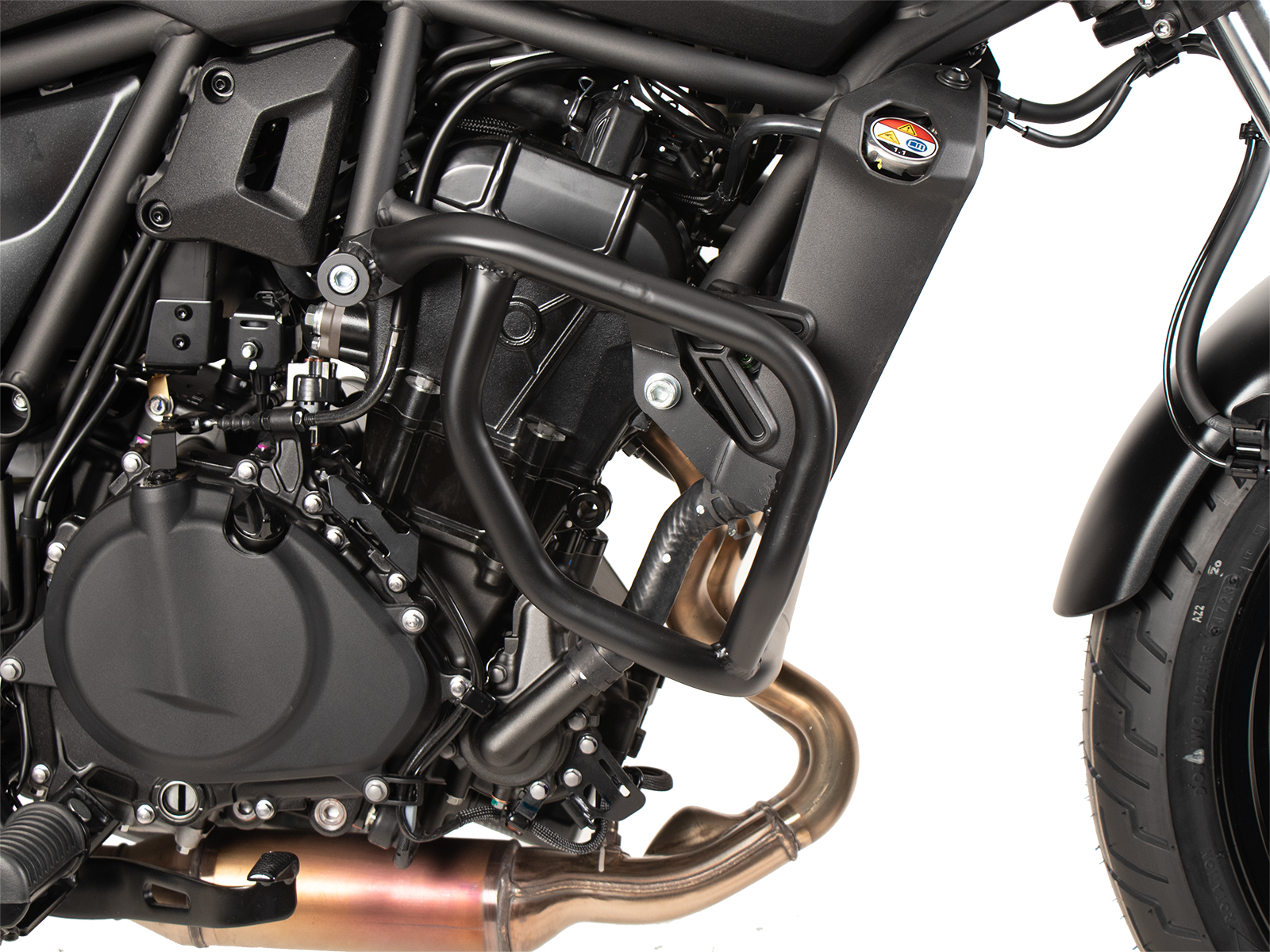 Engine protection bar black for Kawasaki Eliminator 500 (2024-)
