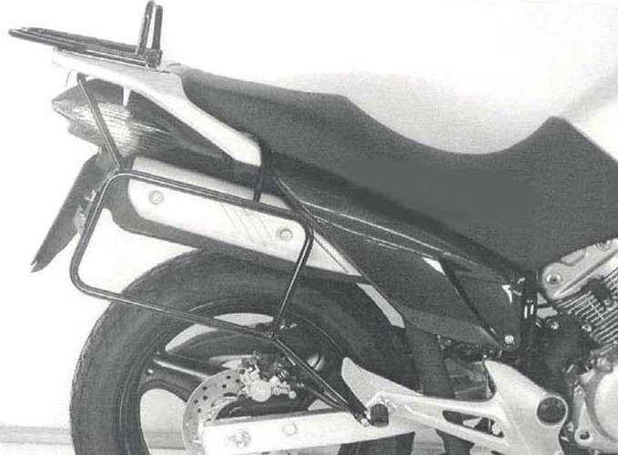 Sidecarrier permanent mounted black for Honda Varadero 125 (2001-2006)