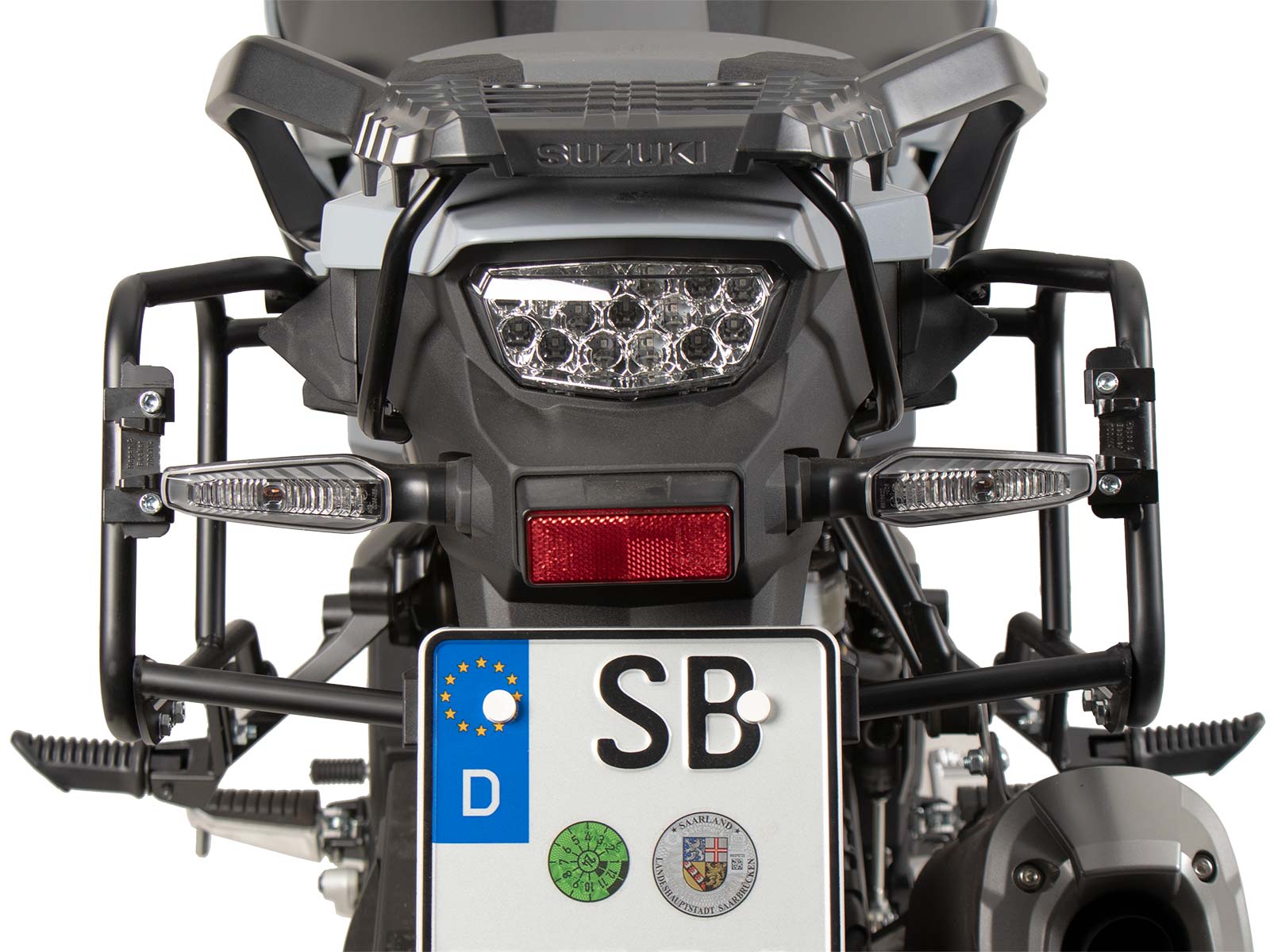 Sidecarrier permanent mounted black for Suzuki V- Strom 1050 (2023-)