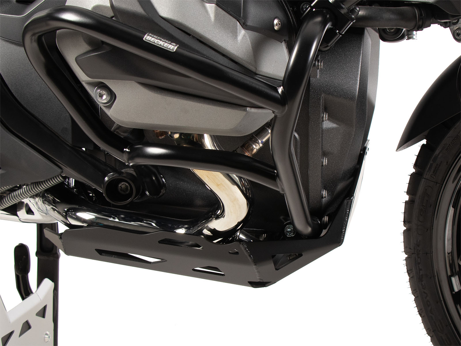 Engine protection plate black for BMW R 1300 GS (2023-)