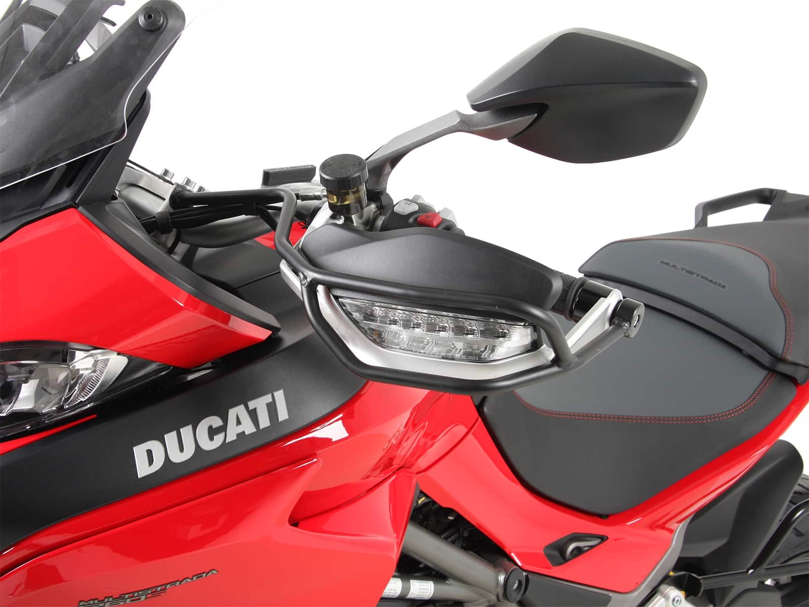 Handle guard set black (left+right side) for Ducati Multistrada 1260 / S (2018-)