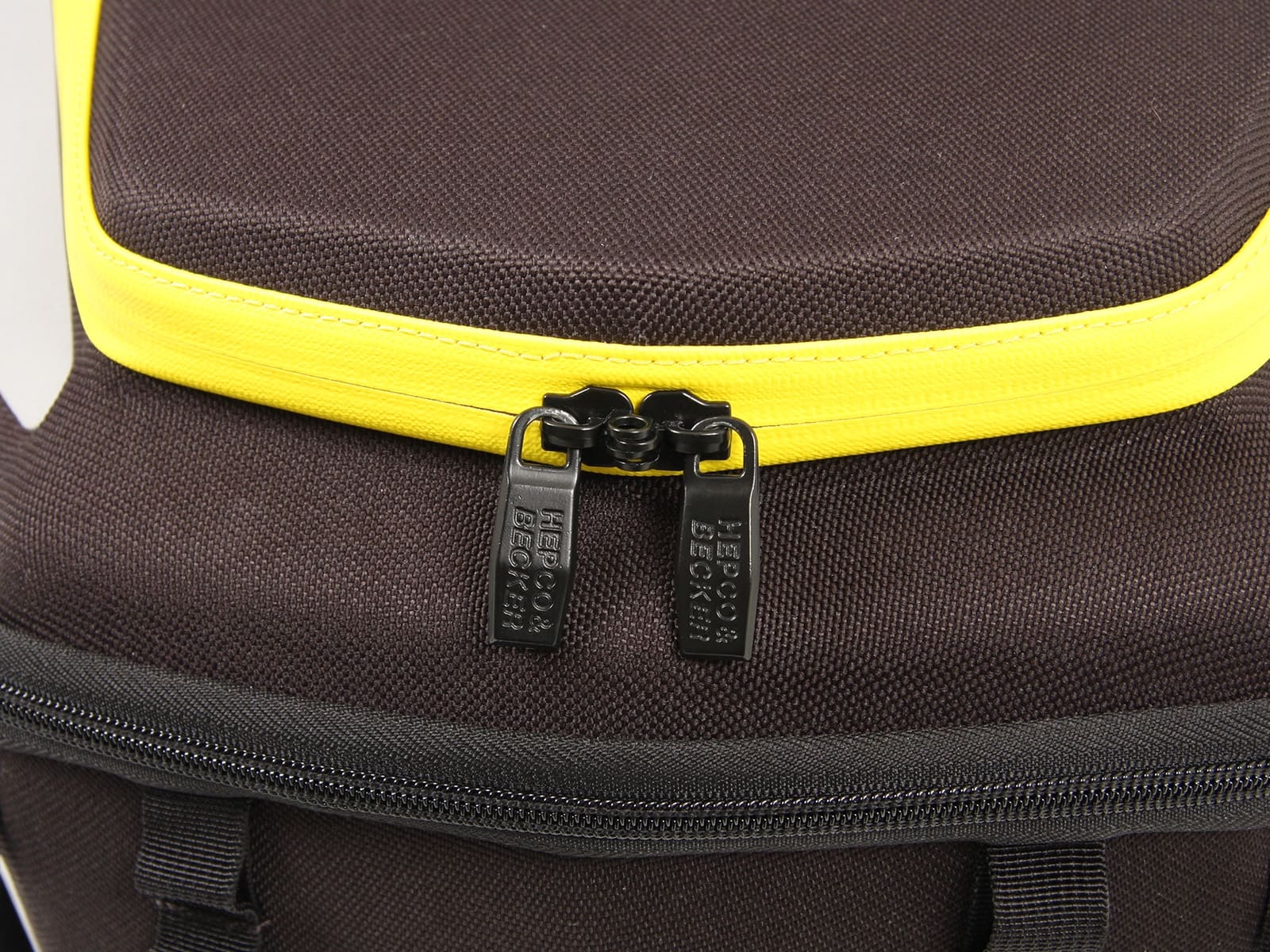 Royster rearbag with strap fastening kit – black/yellow