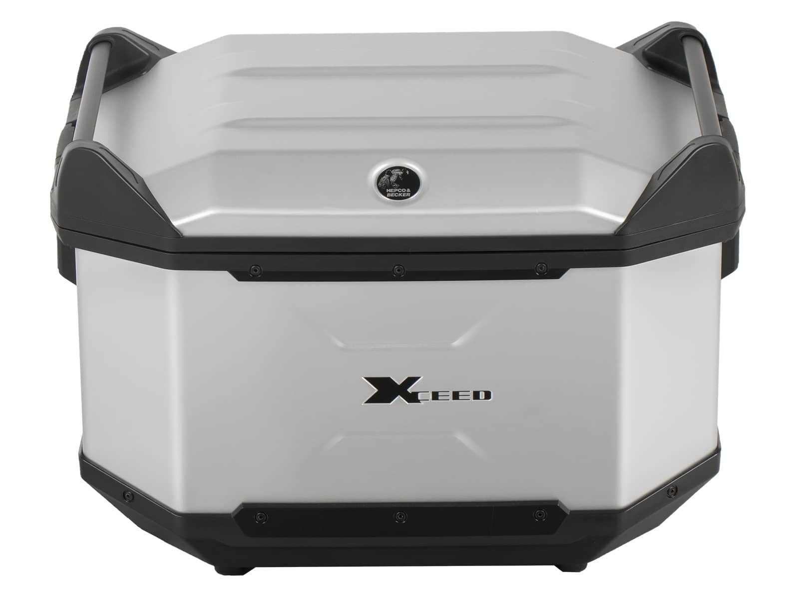 Xceed top case 45 ltr. - silver