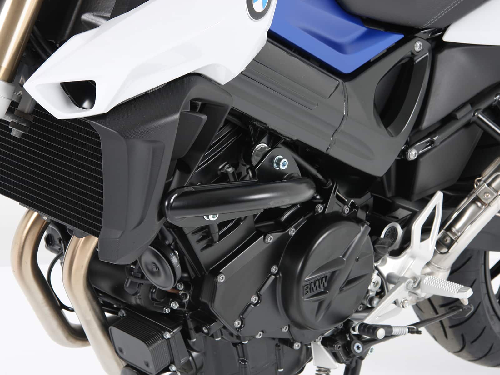 Engine protection bar black for BMW F 800 R (2015-)