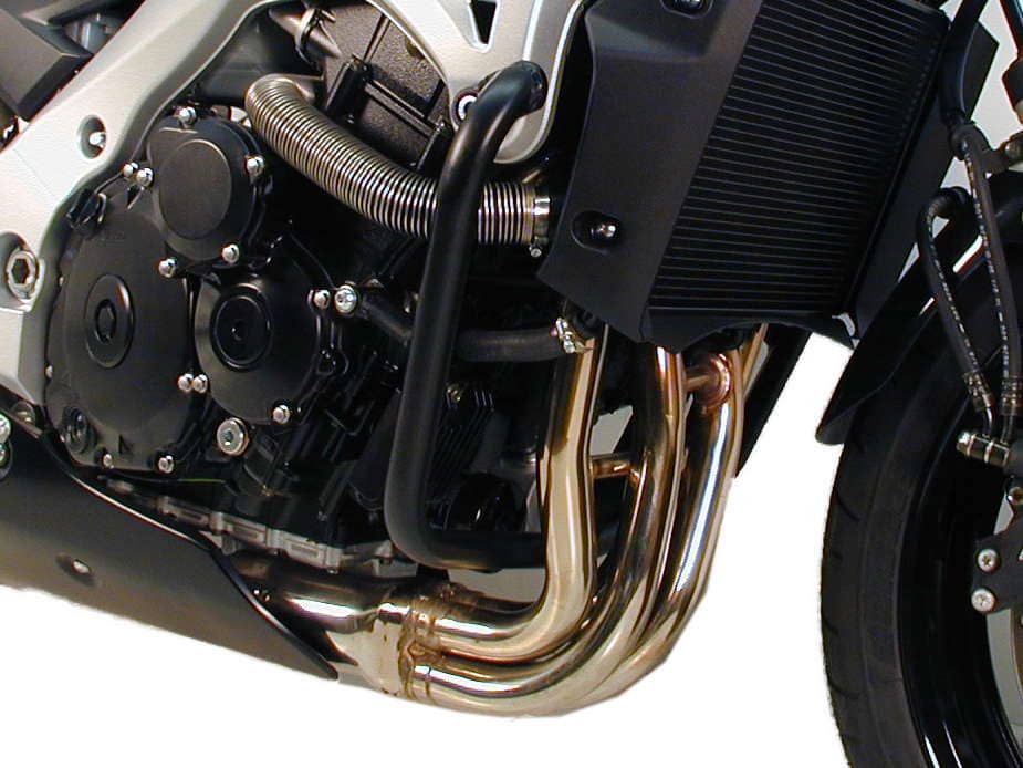 Engine protection bar black for Suzuki GSR 600 (2006-2011)