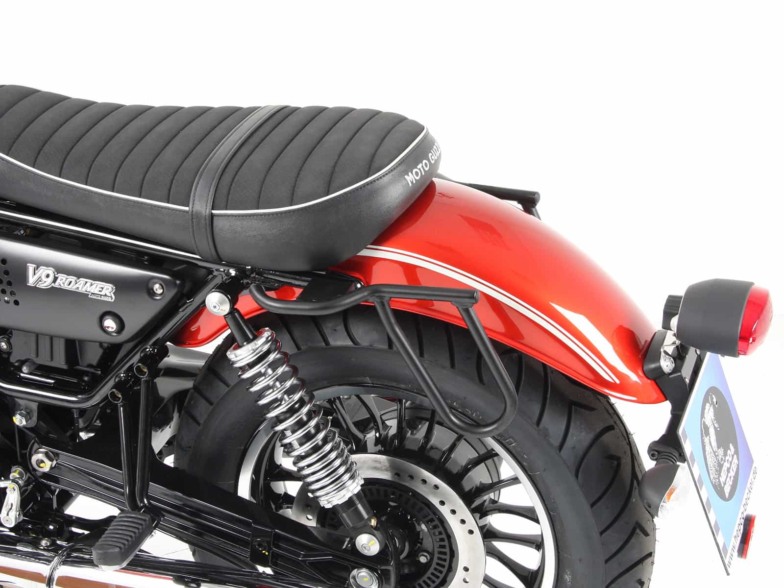 Leatherbag tube carrier Cutout for Moto Guzzi V9 Bobber/Special Edition (2021-)