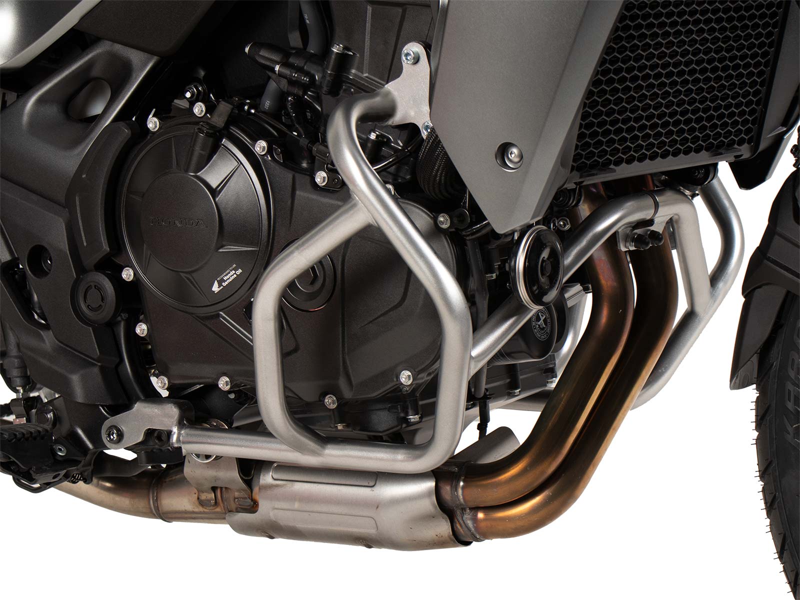 Engine protection bar silver for Honda XL 750 Transalp (2023-)