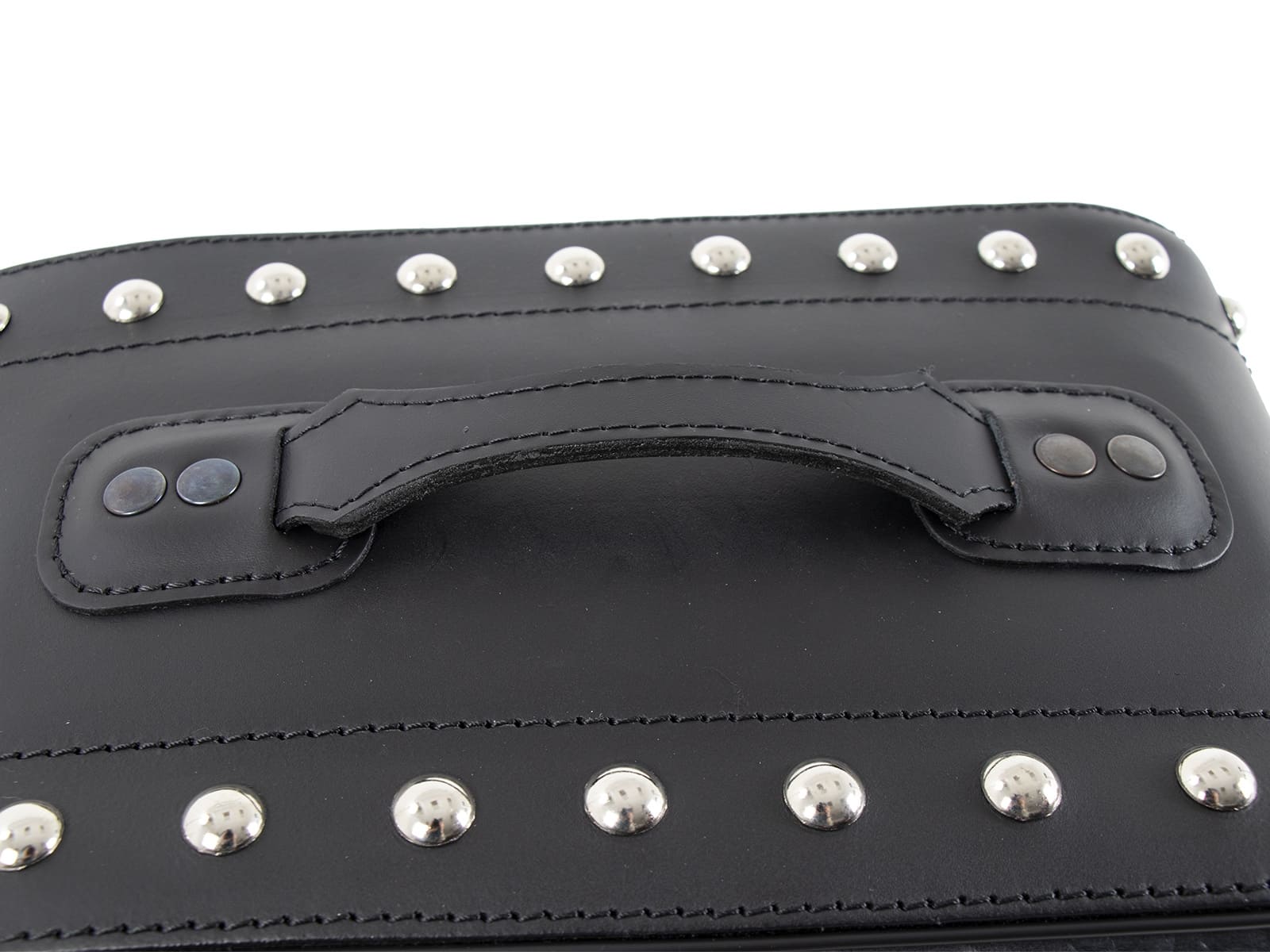 Ivory leather bag set black for C-Bow holder