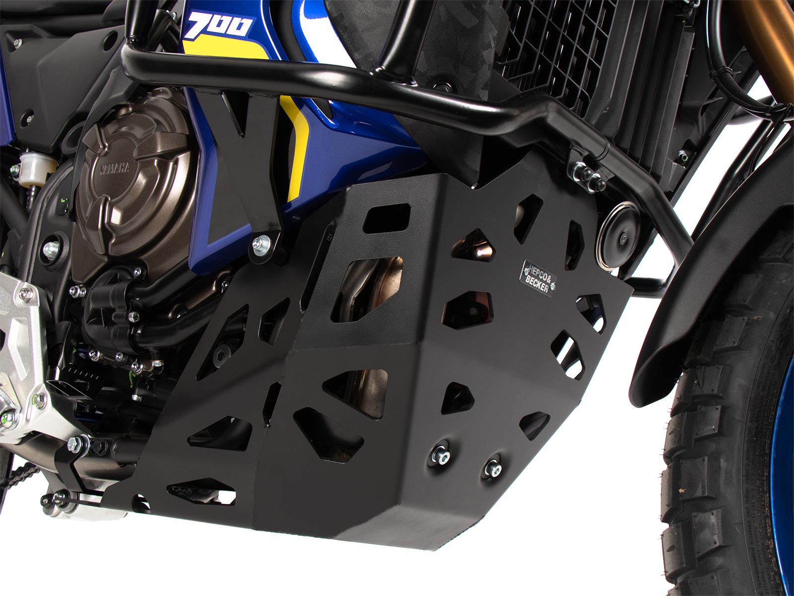Engine protection plate black for Yamaha Ténéré 700 World Raid (2022-)