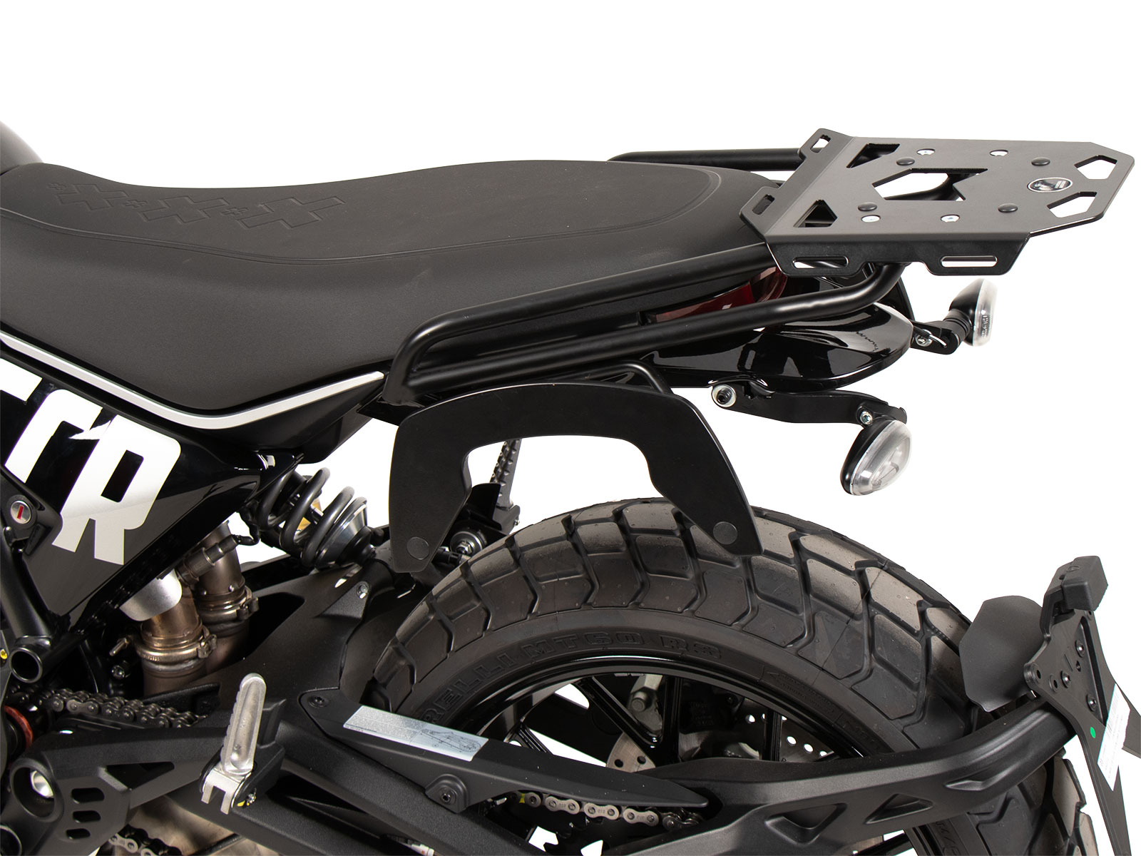 Minirack soft luggage rear rack for Ducati Scrambler 800 Icon (2023-)