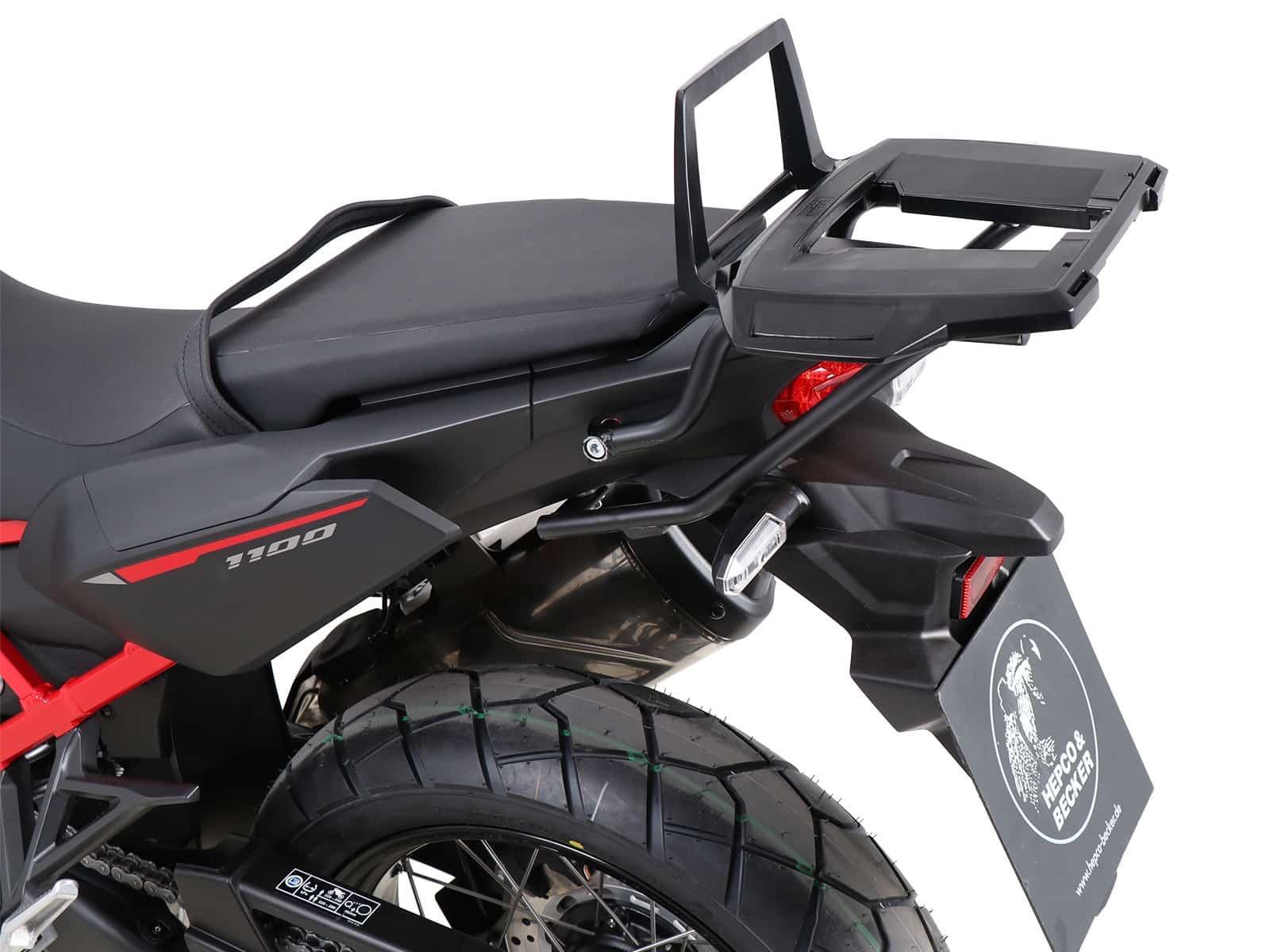 Alurack top case carrier black for Honda CRF 1100 L Africa Twin (2019-2021)