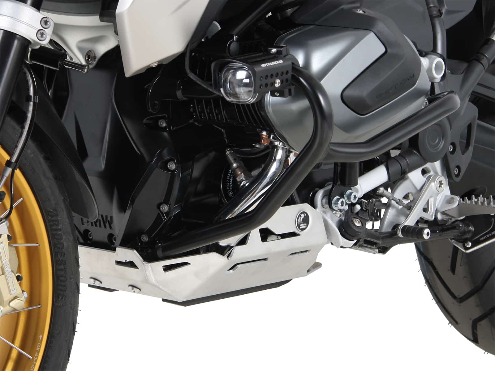 Engine protection bar black for BMW R 1250 GS (2018-2023)