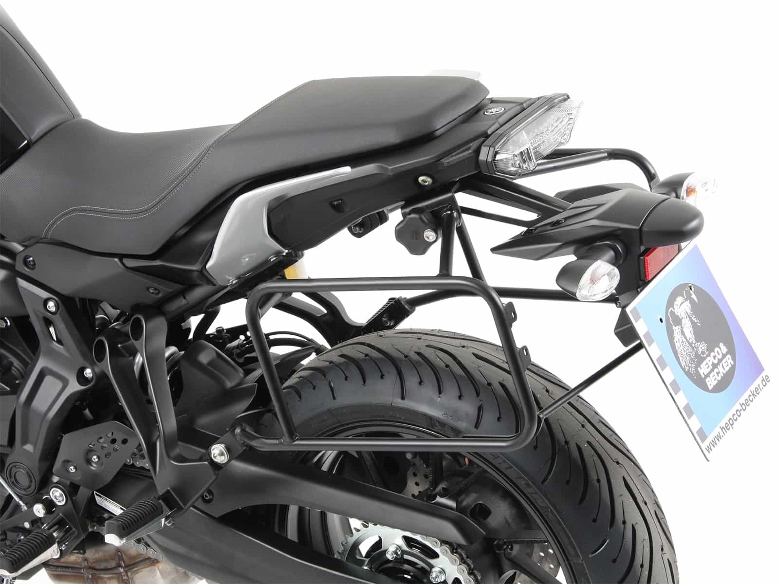 Sidecarrier Lock-it black for Yamaha Tracer 7 (2021-)