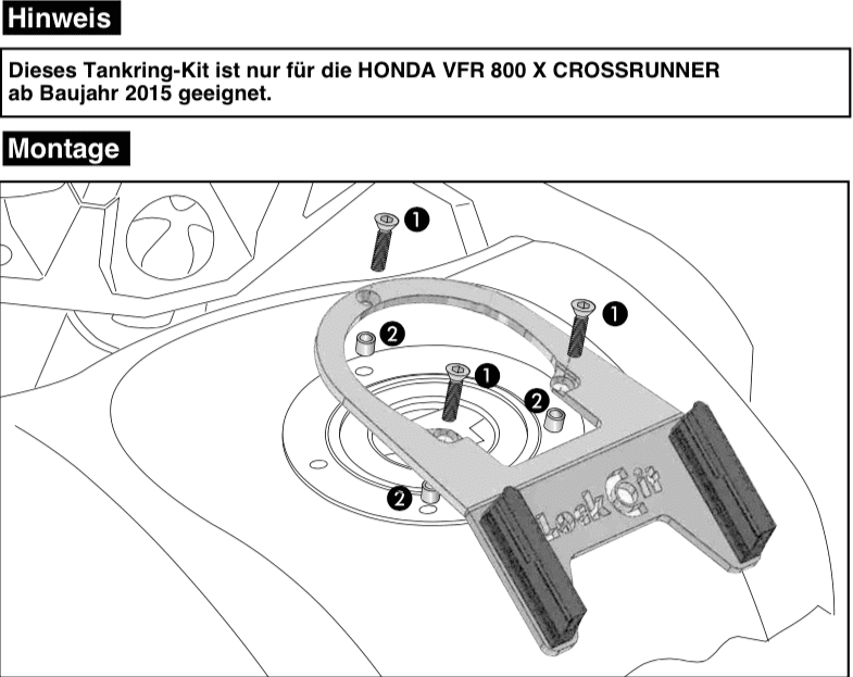 Tankring Honda VFR 800 X Crossrunner (2015-2020)