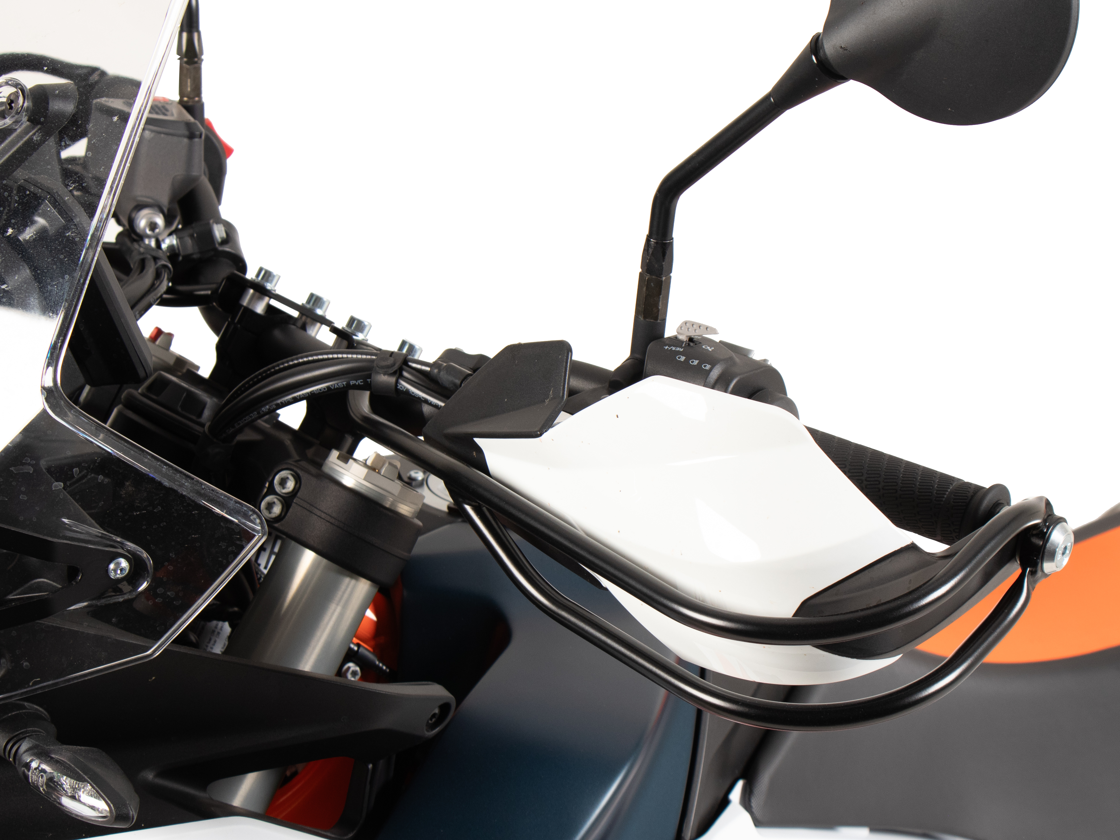 Handle guard set black (left+right side) for KTM 890 Adventure / R / Rally (2023-) 