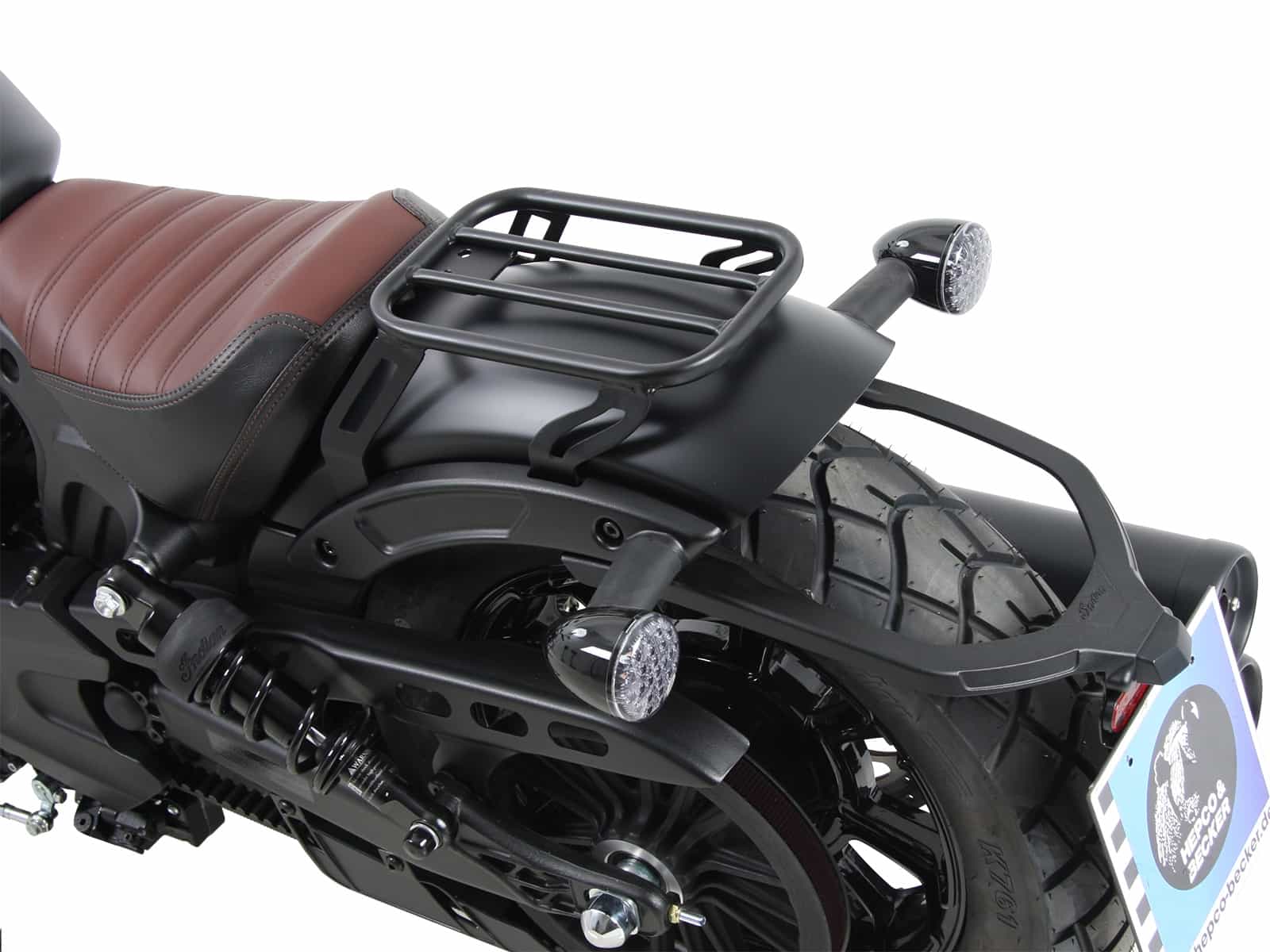 Solorack without backrest - black for Indian Scout Bobber / Sixty / Twenty / Rogue (2017-)