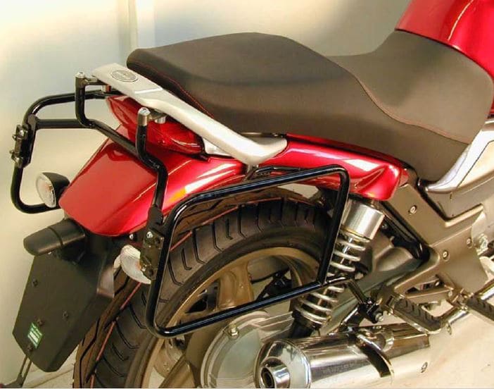 Sidecarrier permanent mounted black for Moto Guzzi Breva V 750 ie (2003-2013)