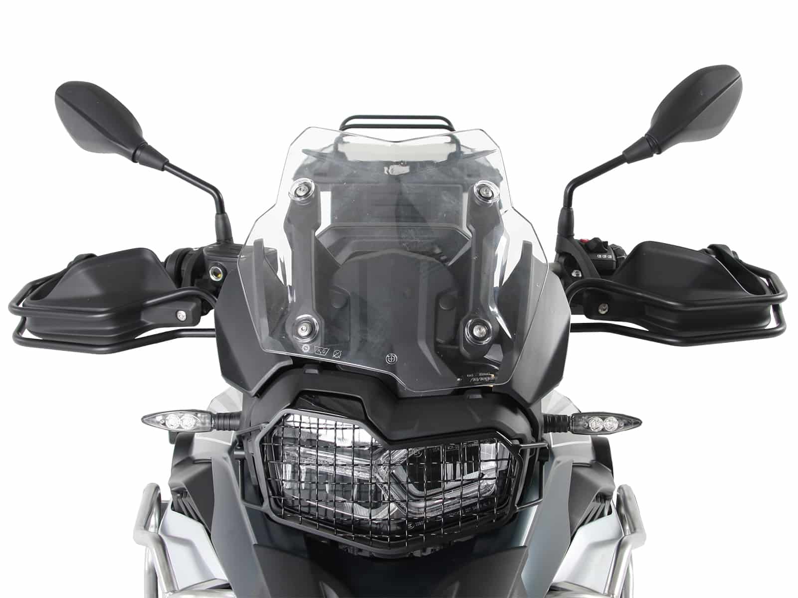 Handle guard set black (left+right side) for BMW F 850 GS (2018-2023)