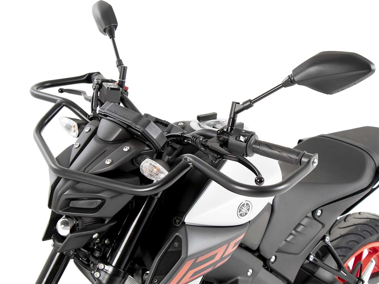 Front protection bar black for Yamaha MT-125 (2020-)