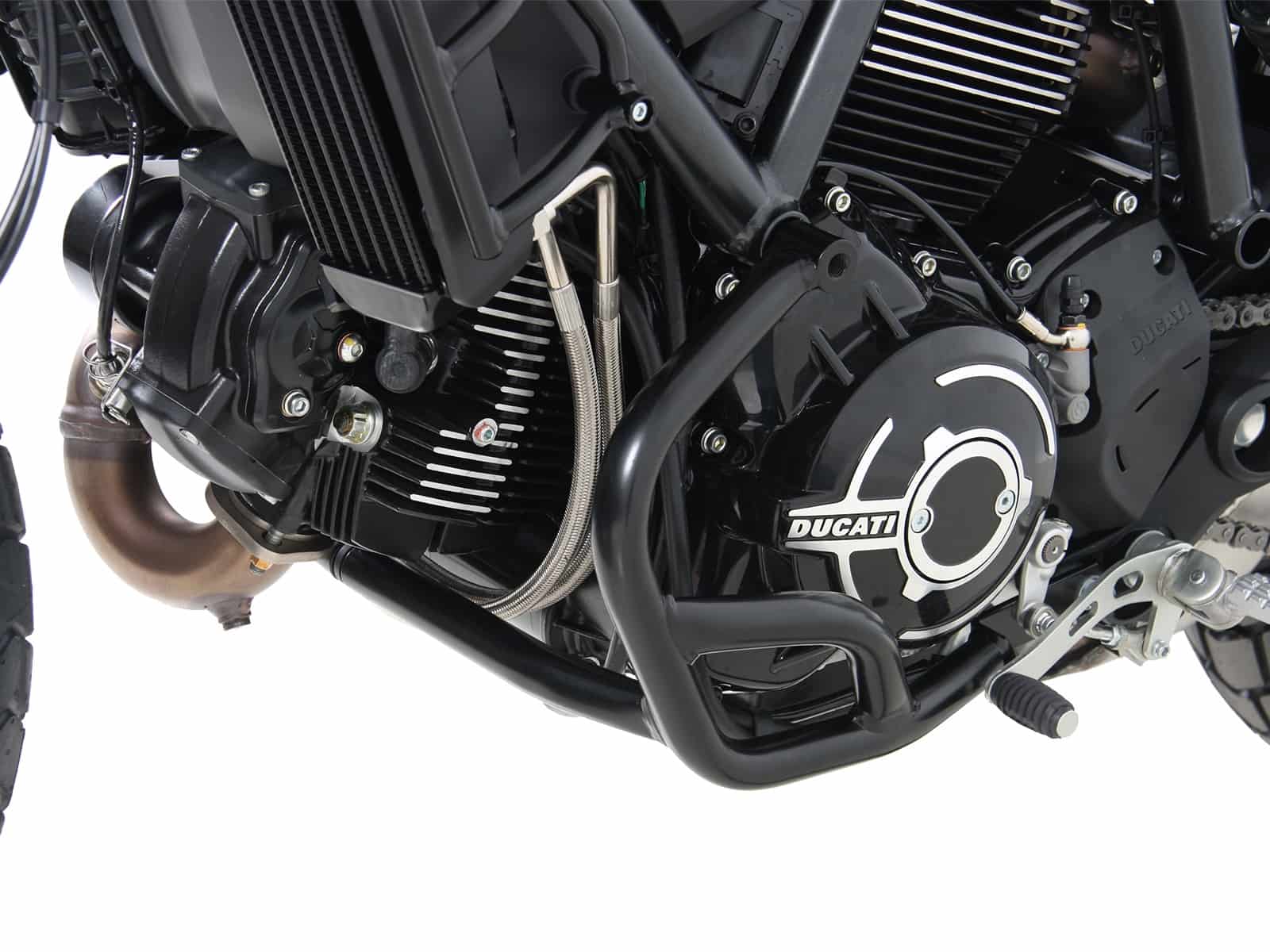 Engine protection bar black for Ducati Scrambler 800 (2019-2022)