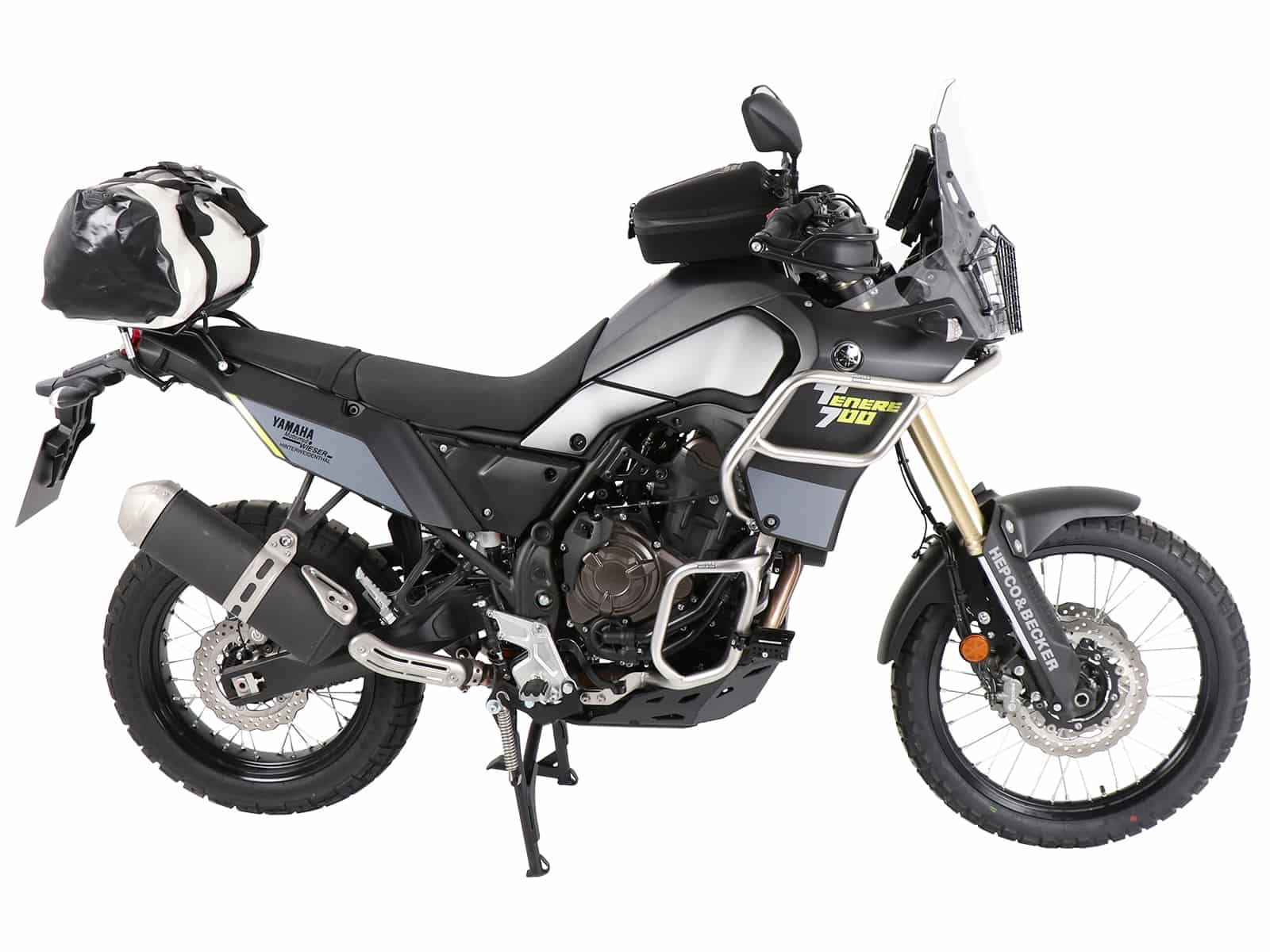 Modelspecific rear enlargement black for Yamaha Ténéré 700 World Raid (2022-)