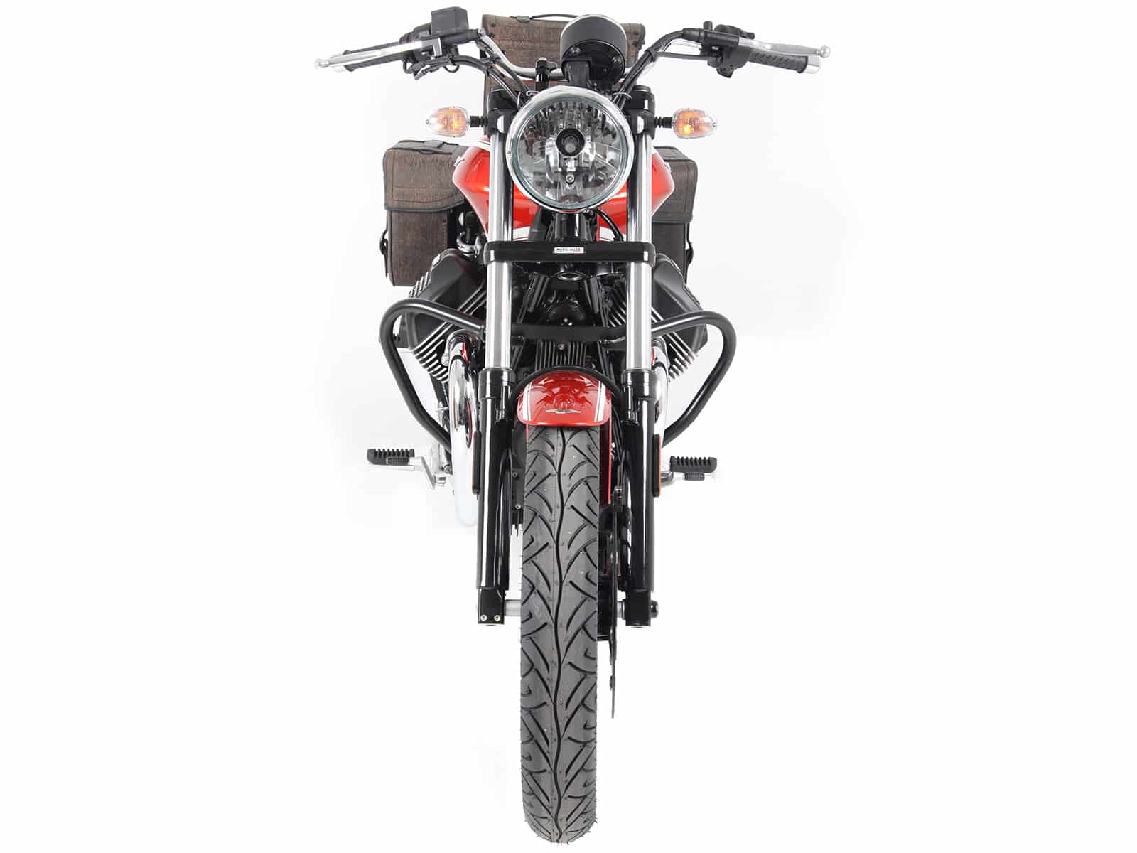 Engine protection bar black for Moto Guzzi V 9 Roamer (2016-)