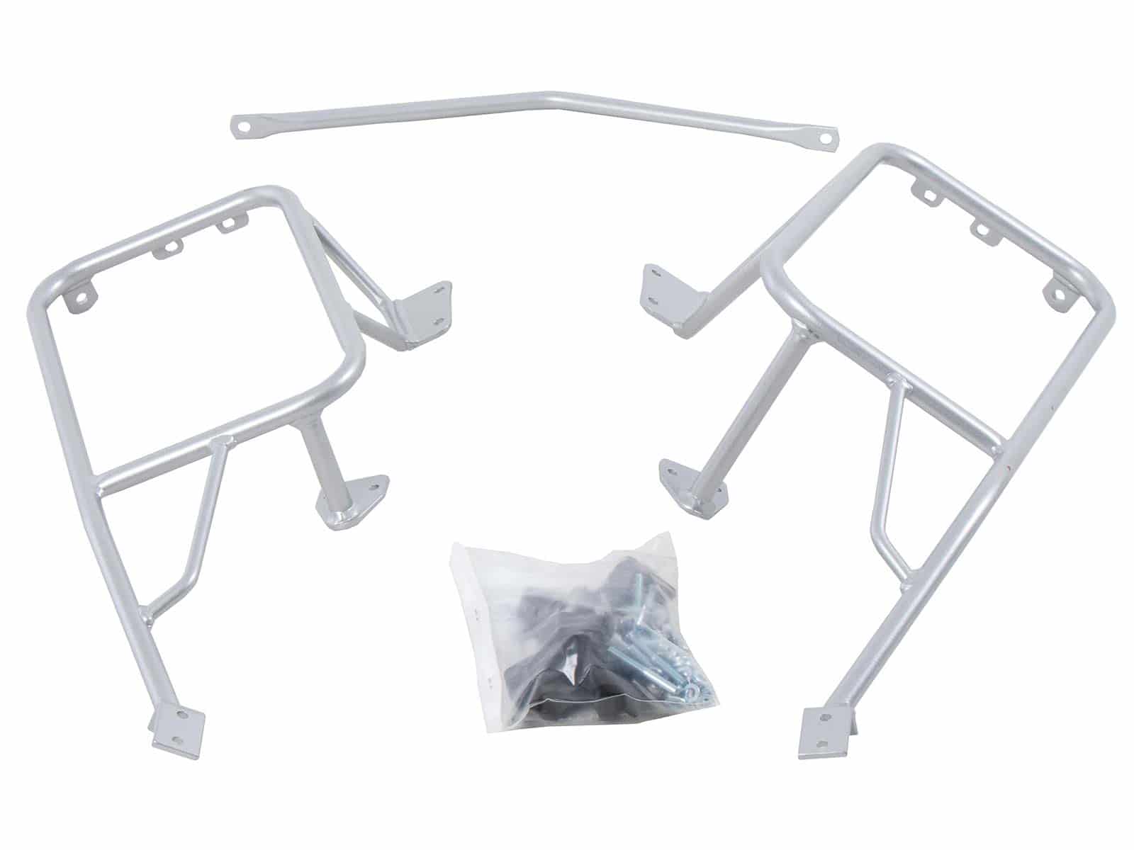 Sidecarrier permanent mounted silver for BMW R 1200 GS Adventure (2006-2013)