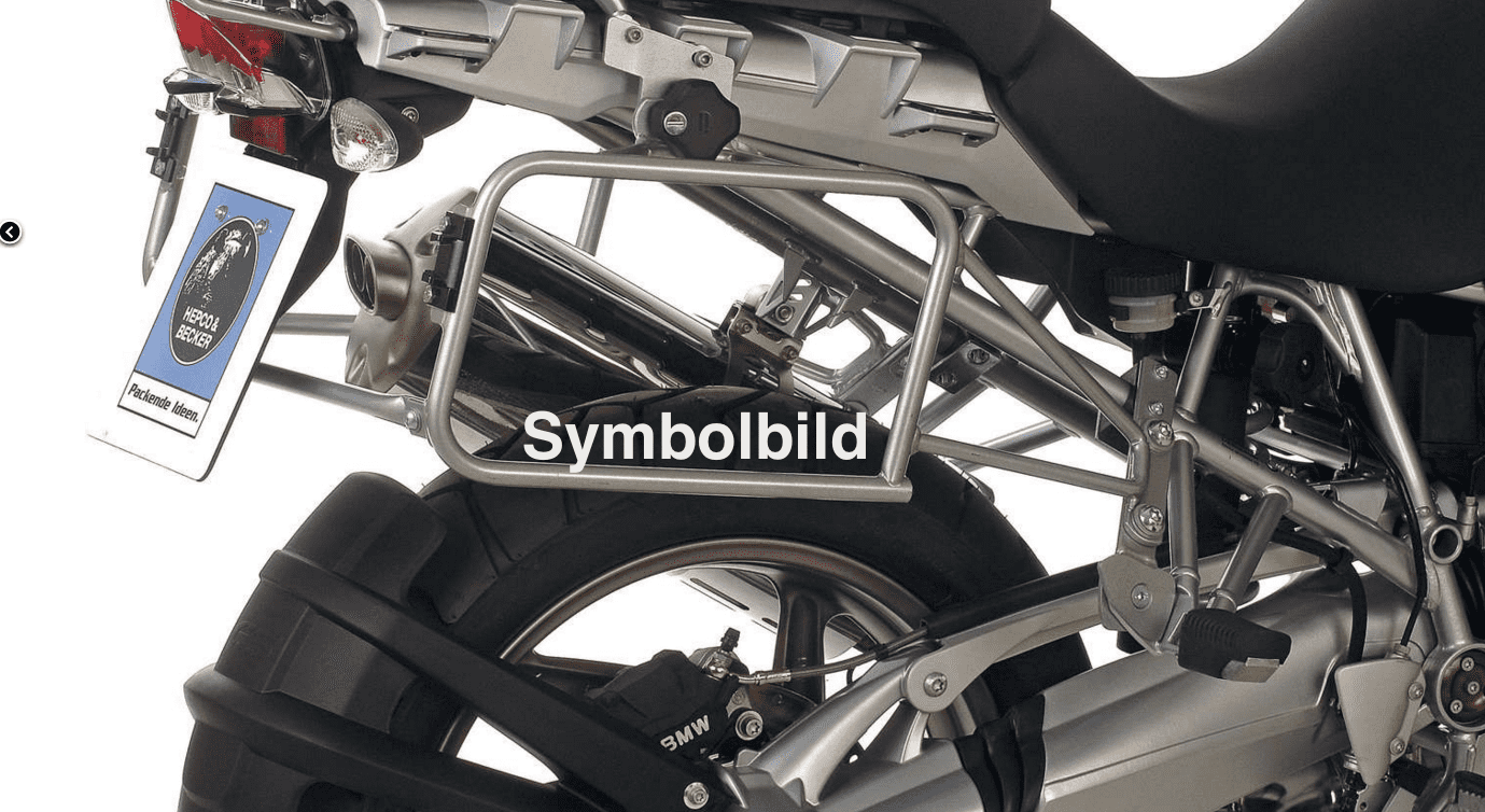 Sidecarrier Lock-it black for BMW R 1200 GS (2004-2007)