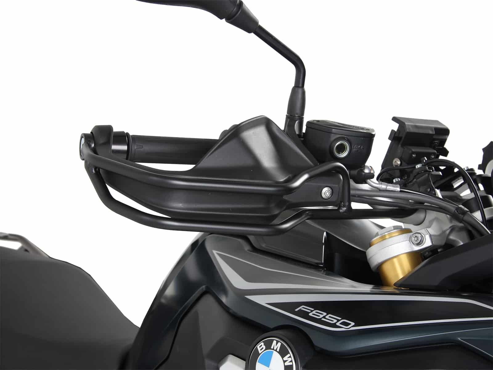 Handle guard set black (left+right side) for BMW F 850 GS (2018-2023)