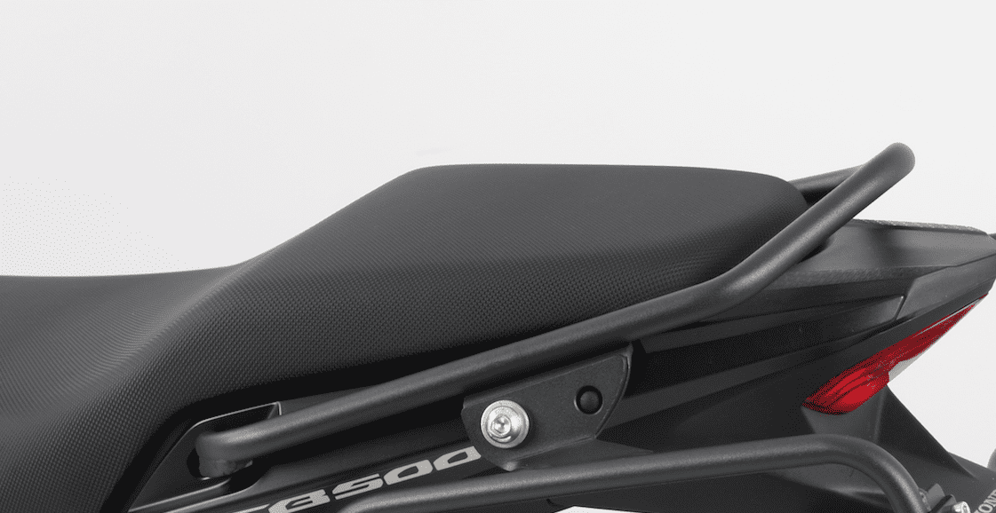 Pillion seat grab anthracite for Honda CB 500 X (2017-2018)