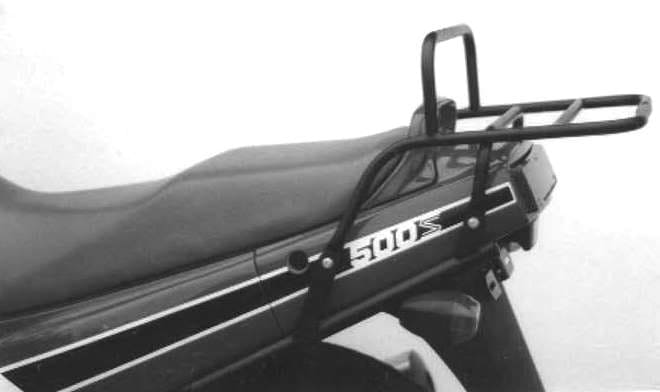 Topcase carrier tube-type black for Kawasaki GPZ 500 S (1988-1993)