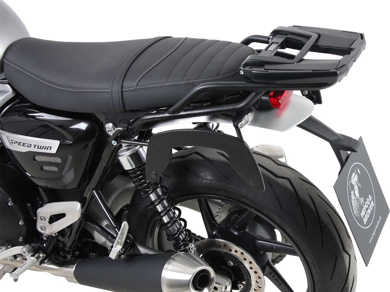 Easyrack topcasecarrier black for Triumph Speed Twin (2019-)