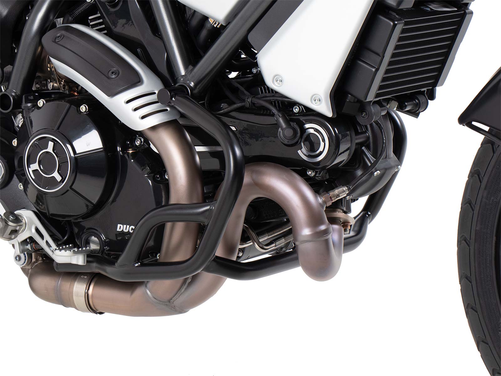 Engine protection bar black for Ducati Scrambler 1100 Dark Pro/Pro/Sport Pro (2021-)