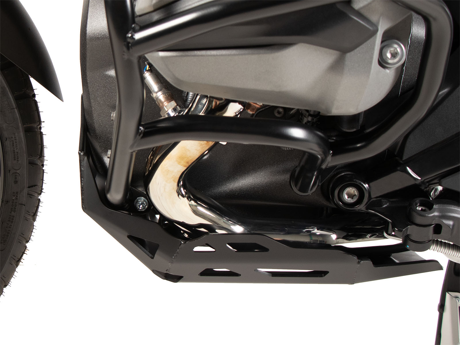 Engine protection plate black for BMW R 1300 GS (2023-)