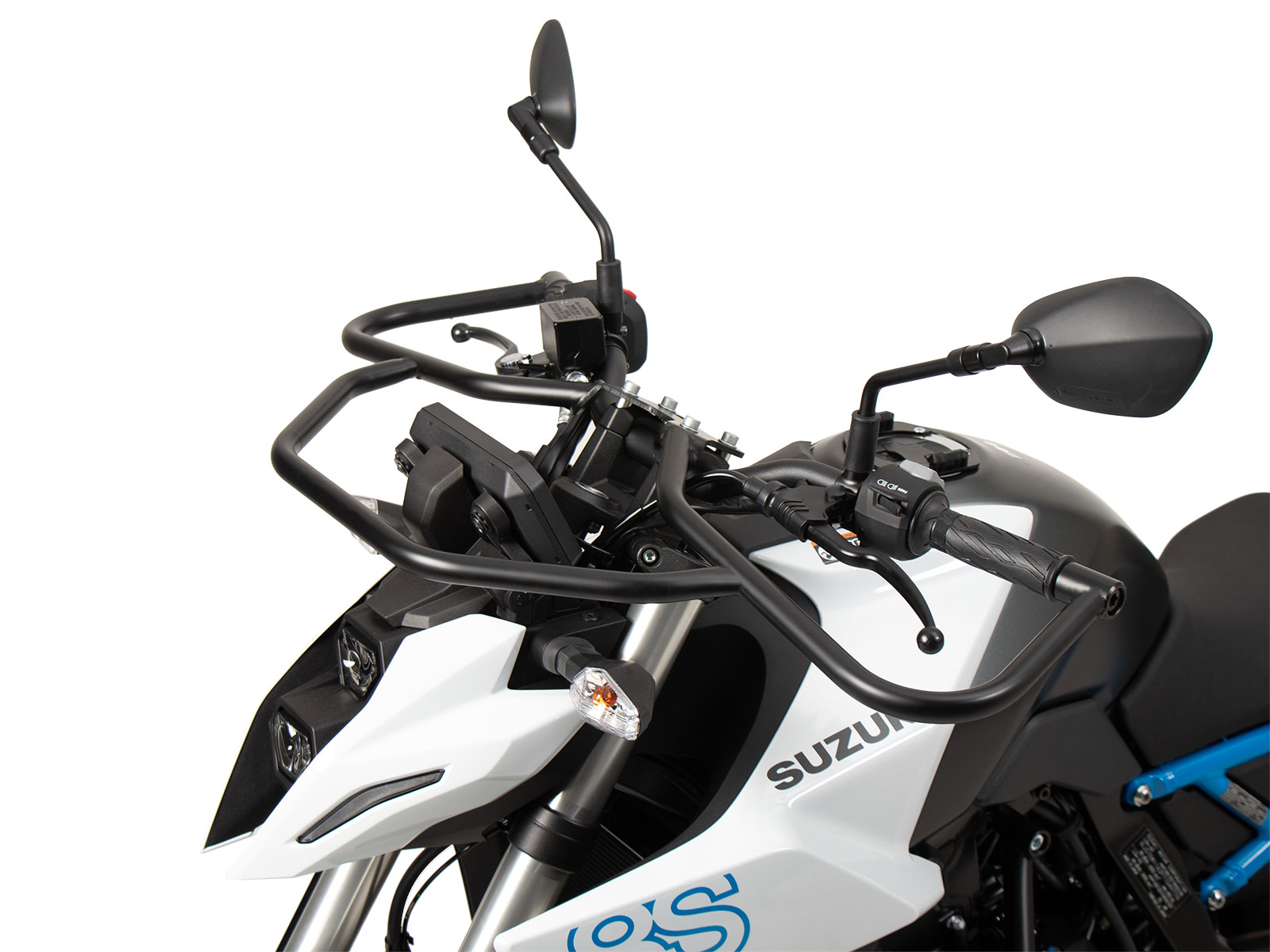 Front protection bar black for Suzuki GSX-8S (2023-)
