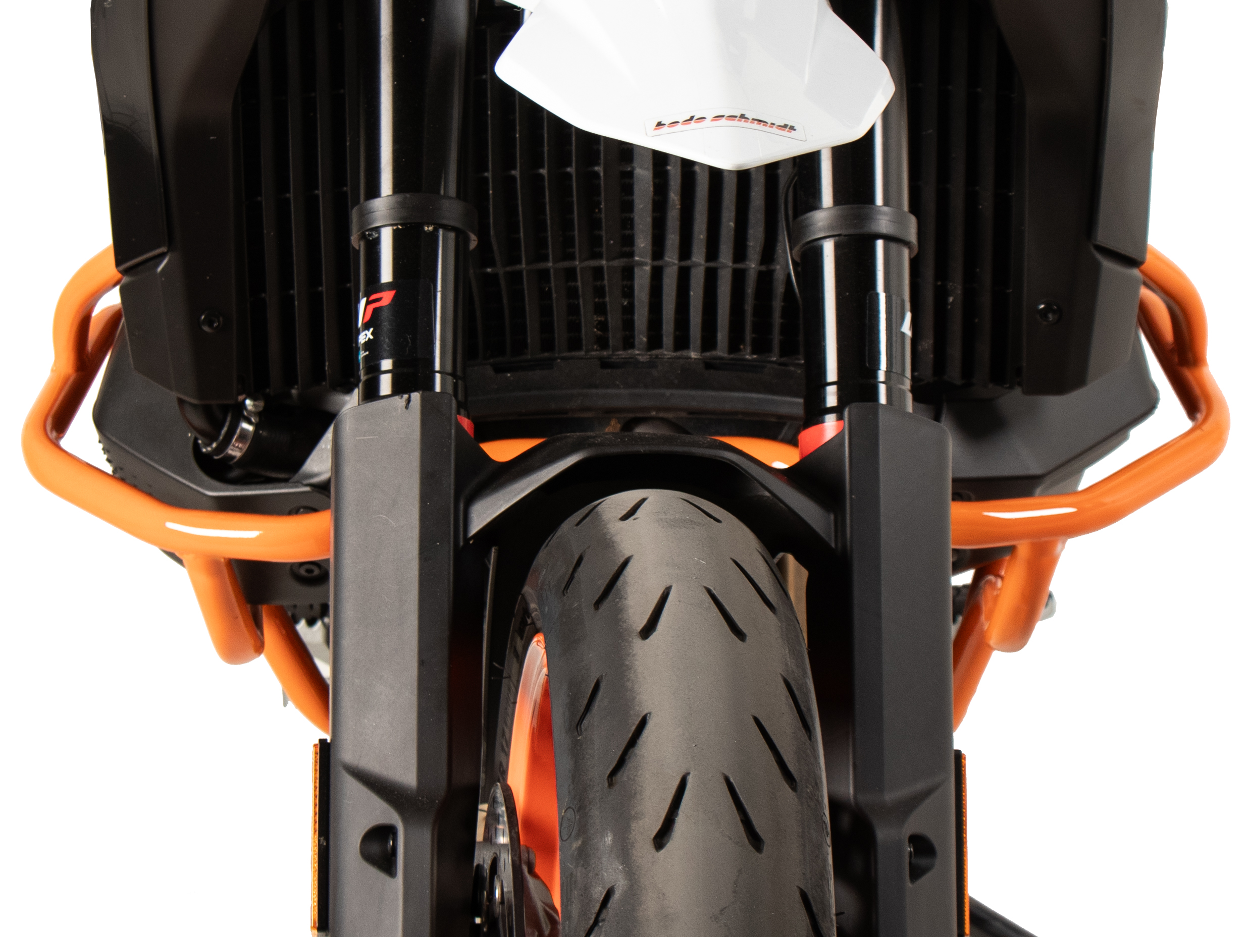 Engine protection bar orange for KTM 890 SMT (2023-)