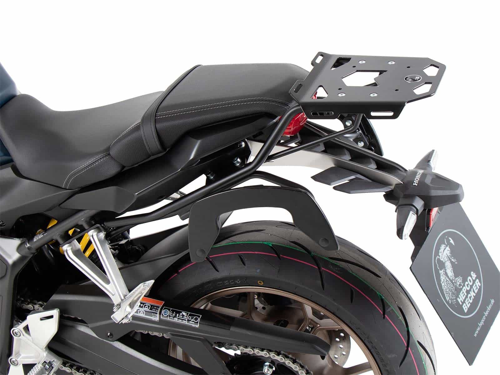 Minirack soft luggage rear rack for Honda CB 650 R (2021-2023)