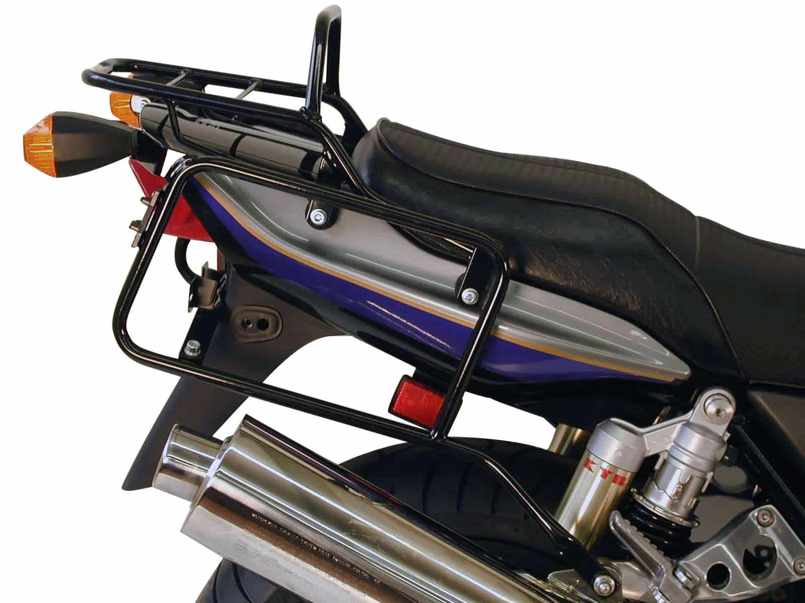 Sidecarrier permanent mounted black for Kawasaki ZRX 1200 R/S (2001-2007)